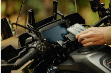 Image of Peak Design Motorcycle Bar Mount, Non-charging, Locking V2, Black, M-MM-AB-BK-2