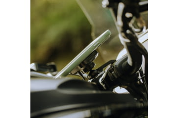 Image of Peak Design Motorcycle Bar Mount,w/Charging, LockingQi2, Black, M-MM-AJ-BK-1
