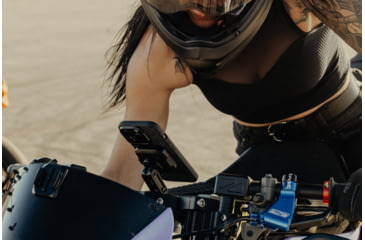 Image of Peak Design Motorcycle Stem Mount, Charging Qi2, Black, M-MM-AH-BK-1