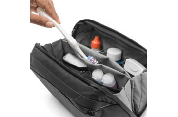 Image of Peak Design Regular Wash Pouch, Black, BWP-BK-2