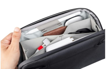 Image of Peak Design Tech Pouch, Black, Small, BTP-S-BK-1