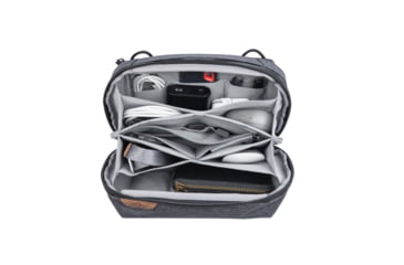 Image of Peak Design Tech Pouch, Regular, Charcoal, BTP-CH-3