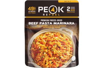 Image of Peak Refuel Beef Pasta Marinara, 49g, 57065