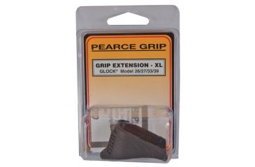 Image of Pearce Grip Glock 26/27/33/39 Handgun Grip Extension, Black, 1 Pack, Polymer, PG-26XL