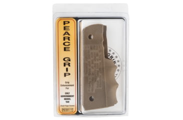 Image of Pearce Grip PG19111T Finger Groove Insert 1911 Tan