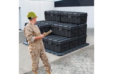 Image of Pelican 0550 Transport Case w/out Foam - Black 0550-001-110