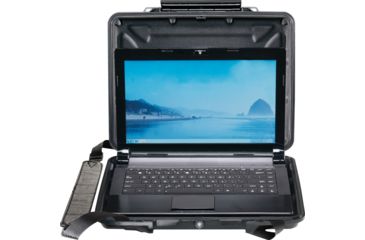Image of Pelican 1085CC Hardback Case w/ Laptop Liner for 14in Laptops, Black 1080-020-110