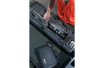 Image of Pelican 1170 Pistol Case With Custom Foam With Custom Foam, Watertight, Black, 1170-005-110