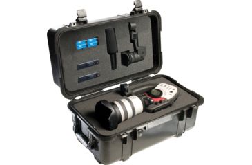 Image of Pelican 1460 Series Protector Case w/ Foam, Black - 1460-000-110