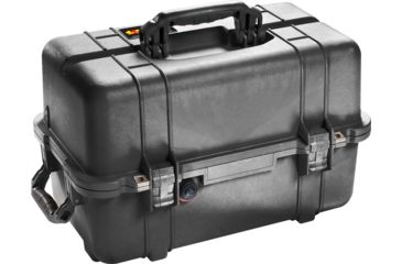 Image of Pelican 1460Tool Mobile Tool Chest w/ Liner &amp; 2 Trays, Black 1460-007-110