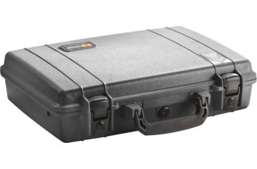 Image of Pelican 1470 Laptop Waterproof Laptop Case w/ Pick N Pluck Foam, Black 1470-000-110