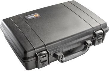 Image of Pelican 1470NF Watertight Laptop Case, Black, No Foam - 1470-001-110