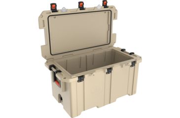 Image of Pelican 150 Qt Elite Cooler, Tan, 150 QT, 150QT-2-TAN