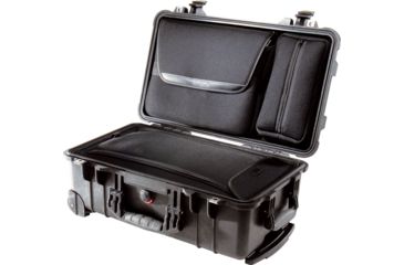 Image of Pelican 1510LOC Carry On Protector Case with Laptop Sleeve and Accessories Case, Black