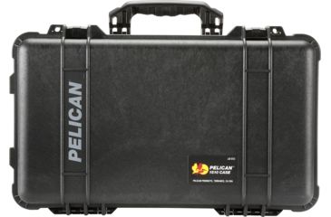 Image of Pelican 1510LOC Carry On Protector Case with Laptop Sleeve and Accessories Case, Black