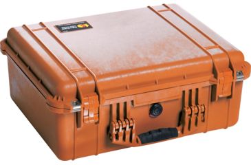 Image of Pelican 1550 EMS Emergency Medical Services Protector Hard Case, Orange w/ Organizer, 1550-005-150