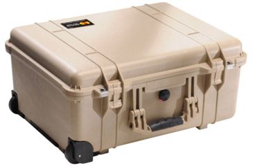 Image of Pelican 1560 Laptop Overnight Case, Liner and Padded Dividers, Desert Tan 1560-007-190