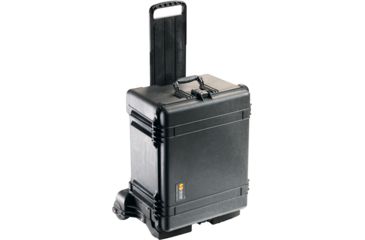 Image of Pelican 1620M Case,Mobility Version,21.48x16.42x12.54in w/Liner,No Foam,Black 016200-0019-110
