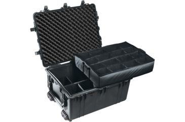 Image of Pelican 1630 Protector Large Watertight 31x24x17in Case, Black w/Divider 1630-004-110
