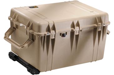 Image of Pelican 1660 Large Protector Watertight Hard Case, Desert Tan w/ Liner &amp; Foam 1660-020-190