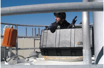 Image of Pelican 1700 Watertight Protector Rifle Case w/Wheels and Foam, 35in Long Interior, Black, 1700-000-110