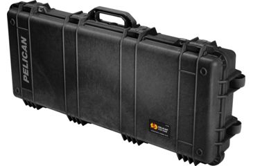 Image of Pelican 1700 Watertight Protector Rifle Case w/Wheels and Foam, 35in Long Interior, Black, 1700-000-110
