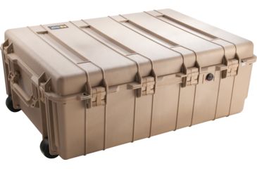 Image of Pelican 1730 Large Watertight Chemical Resistant Transport Case, Desert Tan w/Liner &amp; Foam 1730-000-190