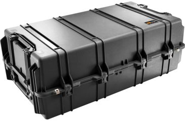 Image of Pelican 1780T Transport Watertight Case, w/ Liner &amp; Rifle Foam Cut, Black 1780-006-110
