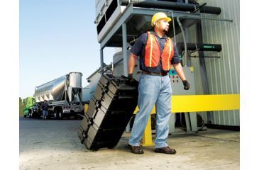 Image of Pelican 1780T Transport Watertight Case, w/ Liner &amp; Rifle Foam Cut, Black 1780-006-110