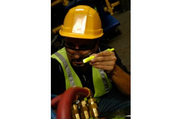 Image of Pelican 1830 L4 LED 8 Lumens Flashlight w/AAA Batteries, Yellow, Carded