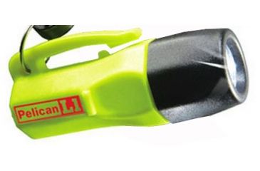Image of Pelican 1930T L1 LED Flashlight,12 Lumens,No Lanyard,Yellow 1930-130-245