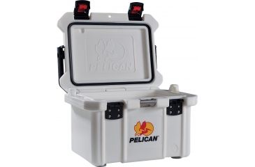 Image of Pelican 20 Qt. Polyethylene Elite Cooler, Marine White 32-20Q-MC-WHT