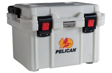 Image of Pelican 20 Qt. Polyethylene Elite Cooler, Marine White 32-20Q-MC-WHT