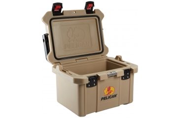 Image of Pelican 20 Qt. Polyethylene Elite Cooler, Outdoor Tan 32-20Q-OC-TAN