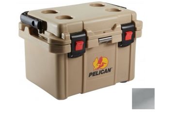 Image of Pelican 20Qt Elite Cooler,14.75x10x8.75in,Grey 32-20Q-CC-GRY