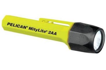 Image of Pelican 2300 MityLite 2AA Xenon Flashlight, Color Pelican Mity Lite 2300 Yellow Flash-light