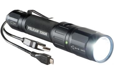 Image of Pelican 2380R Tactical Flashlight, 305 Lumens, Black 02380R-0000-110