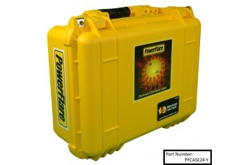 Image of Pelican 24-Pack Hard Case for PowerFlare Lights, Yellow PFCASE24-Y
