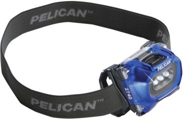 Image of Pelican 2740C, Headlamp, Gen 2, Transparent Blue, 027400-0101-120