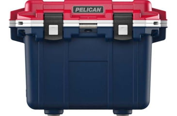 Image of Pelican 30Q5BLUREDWHT Personal Cooler Elite Red/White/Blue Polypropylene 30 QT