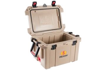 Image of Pelican 35QTTAN Cooler 35Qt Elite Sloped Drain Fish Scale Tan