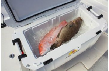 Image of Pelican 45 Quart White Marine Cooler, Full 32-45Q-MC-WHT