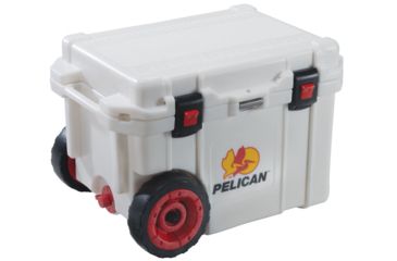 Image of Pelican 45QW Elite Wheeled Cooler,19x12x12in,Marine White 32-45QW-MC-WHT