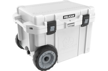 Image of Pelican 45QW Elite Wheeled Cooler, White, 45 QT, 45QW-1-WHT