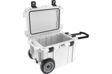Image of Pelican 45QW Elite Wheeled Cooler, White, 45 QT, 45QW-1-WHT