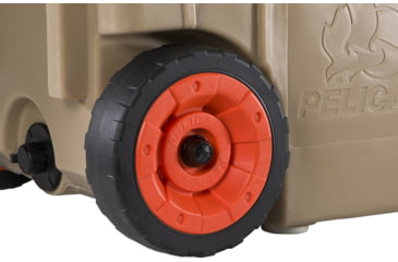 Image of Pelican 45QW Elite Wheeled Cooler,19x12x12in,Outdoor Tan 32-45QW-OC-TAN