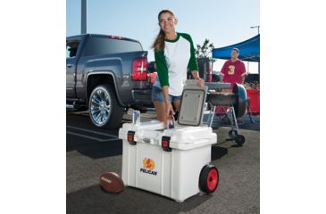Image of ProGear 55QT Elite Wheeled Cooler, Marine White