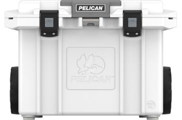 Image of Pelican 55QW Wheeled Tailgate Cooler, White, 55 QT, 55QW-1-WHT