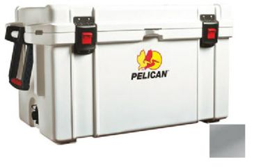 Image of Pelican 65Qt Elite Cooler,26.5x12x12.5in,Grey 32-65Q-CC-GRY