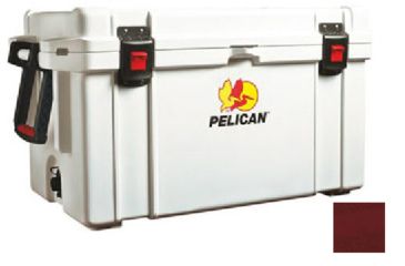 Image of Pelican 65Qt Elite Cooler,26.5x12x12.5in,Maroon 32-65Q-CC-MRN